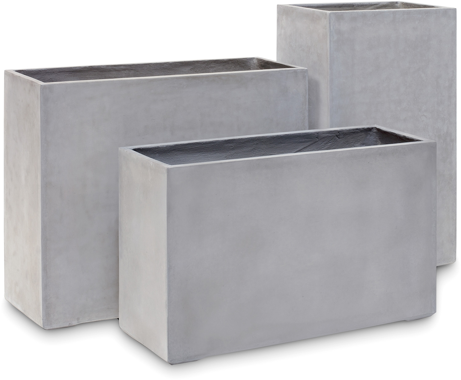 Division Plus Raumteiler, 100x35/60 cm, natur-beton L: 100 B: 35 H: 60 | natur-beton