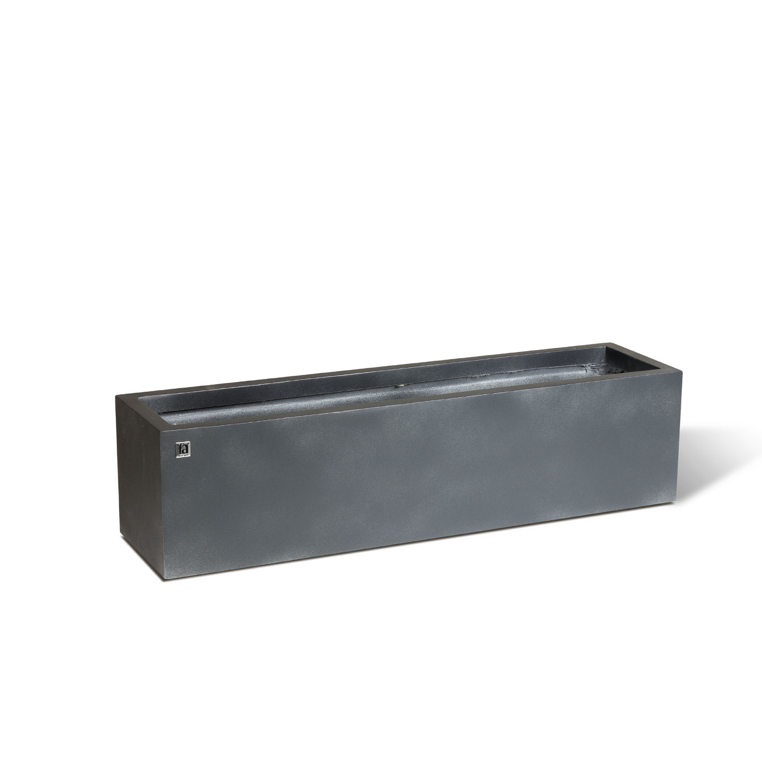 ami | Division Lite Bloembak, 80 x 20 cm, beton antraciet | Hoge kwaliteit & Exclusief