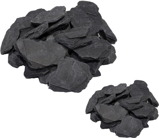 Rotsen leisteen stenen, 4-7 cm, leisteen 