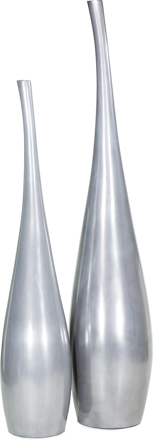 Glory Bodenvase, 30/180 cm, aluminium L: 30 B: 30 H: 180 | aluminium