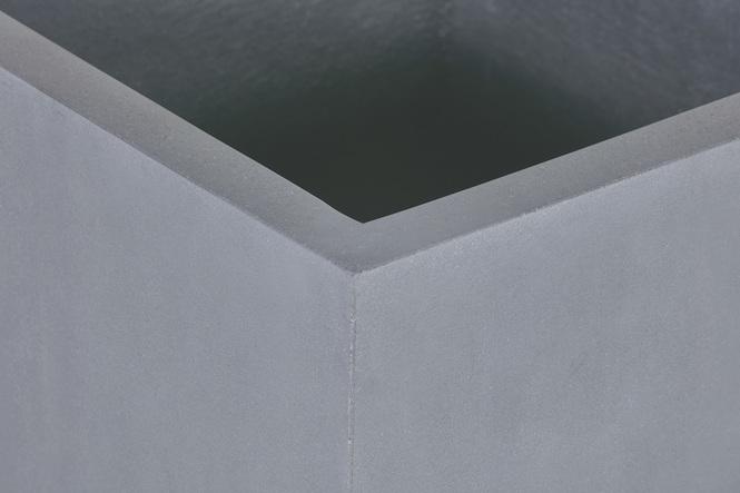 Блок-плантер Tribeca, 40 x 40 см, высота 100 см, натуральный серый