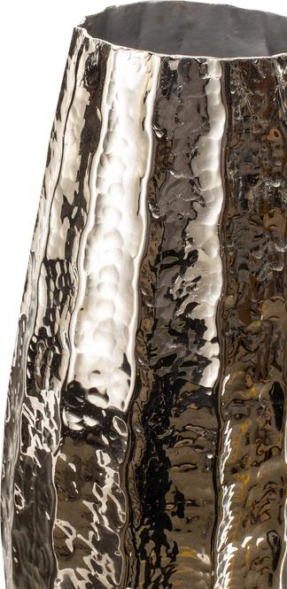 Tula - vase, 23/46 cm, silver, aluminum
